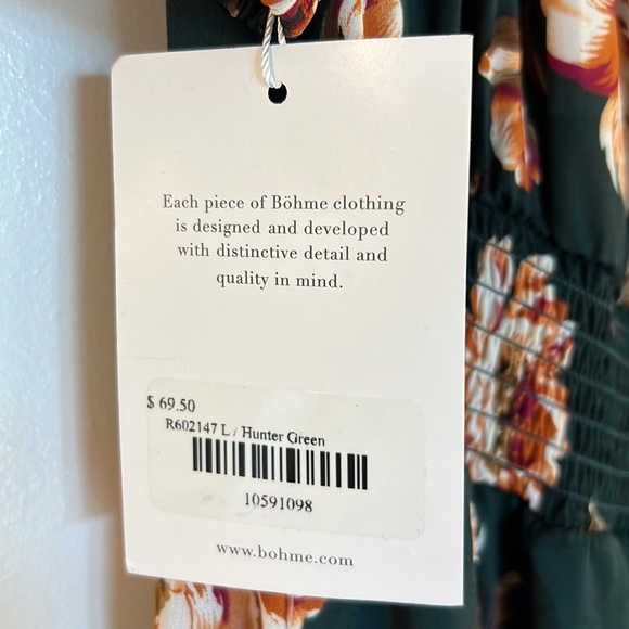 Bohme DRESS women’s-L nwt - Picture 5 of 6